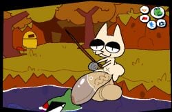 2024 animated anthro anthro_on_anthro fish fishjob salmon superiorfox tagme webfishing