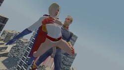 3d captured_heroine damsel_in_distress dc dc_comics flying flying_sex groping groping_breasts homelander karen_starr power_girl rough_sex screaming supergirl superheroine the_boys