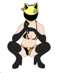 cat_ear_helmet cat_ears celty_sturluson crouching durarara!! helmet pinup squatting tagme