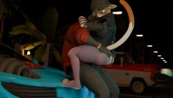 3d_(artwork) animal_humanoid anthro ass car cat_humanoid clothing digital_media_(artwork) duo epic_games felid felid_humanoid feline feline_humanoid female fortnite fur genitals hi_res humanoid lifted male male/female mammal mammal_humanoid meow_skulls_(fortnite) penetration penile penile_penetration penis pussy redpill3d redpilloficial redpillvevo reptile scalie scalie_humanoid sex thunder_(fortnite) vaginal_penetration vehicle