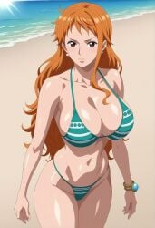 ai_generated charizardo female female_only nami_(one_piece) one_piece