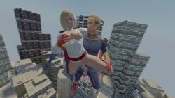 3d damsel_in_distress dc dc_comics flying flying_sex groping groping_breasts homelander karen_starr power_girl rough_sex screaming supergirl superheroine the_boys