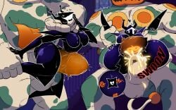 1boy1girl comic cum_in_pussy cumflation deltarune english english_text full_nelson gameplay_mechanics glowing_cum glowing_markings hyper_penis impossible_fit jackenstein lifting_person scepticshmeptic shortstack size_difference stomach_bulge the_roaring_knight