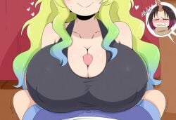 ai_generated elma_(dragon_maid) light-skinned_female light-skinned_futanari lovelyzen lucoa miss_kobayashi's_dragon_maid
