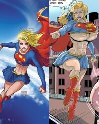 abs angry angry_expression angry_eyes angry_face areola barely_clothed barely_contained barely_contained_breasts barely_covered_breasts big_ass big_breasts big_butt bimbo bimbo_body bimbo_lip bimbo_lips bimbofication blonde_female blonde_hair blue_eyes boobs_bigger_than_head breasts breasts breasts_bigger_than_head cape child_bearing_hips comic dc_comics dcau edit edited female female_focus glare huge_ass huge_breasts huge_butt kara_danvers kara_zor-el kryptonian large_ass large_breasts large_butt loonyjams massive_ass massive_breasts massive_butt nipples pink_areola pointing_at_another red_cape sex six_pack skimpy skimpy_clothes skimpy_costume skimpy_outfit skirt supergirl supergirl_(series) superhero superhero_costume superheroine thick_hips thick_thighs thighs wide_hips