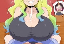 ai_generated elma_(dragon_maid) light-skinned_female light-skinned_futanari lovelyzen lucoa miss_kobayashi's_dragon_maid