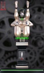 ass avatar_legends avatar_the_last_airbender big_ass big_breasts breasts female furniture hypnosis ibex-cg metalmaiden_(ibex) mind_break mind_control petrification toph_bei_fong