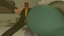 3d 3girls animated big_ass black_hair brown_hair dexter's_laboratory dexter's_mom eating_ass facesitting helen_parr longer_than_one_minute orange_hair sound stuck_in_ass sujestive_shorts tagme the_incredibles threesome video violet_parr