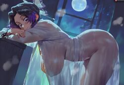 kochou shinobu from demon slayer by shexyo