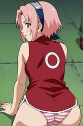 1girls ai_generated blowjob female porn sakura_haruno sex