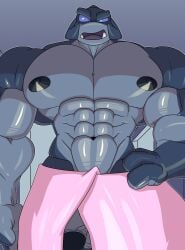 after_shower bath bathroom captain captain_gantu gantu male muscles muscular muscular_male shower towel towel_only