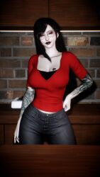 tifa lockhart from final fantasy by crashbanditkut
