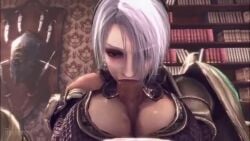 1girls 3d 3d_animation 3d_model animated big_breasts big_penis breasts fellatio fellatio_while_paizuri female isabella_valentine male no_sound oral paizuri penis pov rayhuma shorter_than_10_seconds soul_calibur source_filmmaker straight tagme titjob video white_hair