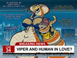1boy 1boy1girl 1girls alien alien_girl alien_humanoid animal_humanoid anthro big_ass big_breasts breasts bust busty chest curvaceous curvy curvy_figure digital_media_(artwork) draconcopode drawsputin female hips hourglass_figure huge_ass huge_breasts humanoid large_ass large_breasts light-skinned_female light_skin male male/female mature mature_female naga serpentine slim_waist snake snake_girl snake_humanoid snake_tail straight tail thick thick_hips viper_(x-com) voluptuous waist wide_hips x-com xcom_2