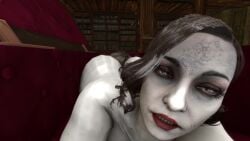 3d alcina_dimitrescu animated big_ass big_breasts coffin ethan_winters facesitting locked naked resident_evil_8:_village sound sujestive_shorts tagme taller_girl video voice_acted