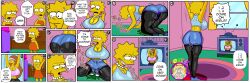 bimbofication cumming cumming_inside_clothes exercise exocomics identity_death lisa_simpson patreon_release tagme the_simpsons training transformation tv