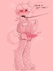 1boy 2025 @_@ @w@ anthro balls belly blush breath_cloud breath_clouds canine canine_penis collar collar_and_leash dizzy_eyes dog_ears femboy fishnet_legwear fishnet_stockings floating_heart floating_hearts furry garter_belt garter_straps gay good_boy heart heart hoodie_only knot knotted_penis leash leash_and_collar male musk musk_clouds musky_balls musky_cock sammy_toyy standing tail thighs throbbing_penis tremble_lines