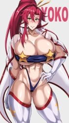 space yoko from tengen toppa gurren lagann by jet puri