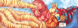 anthro arms_behind_head cum dragonicxs futanari giantess huge_balls huge_cock macro macro_female milotic pokemon sperm twintails twitching veiny_penis