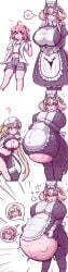 2020s 2024 2d 2d_(artwork) 2d_artwork 2girls 57mm 5_fingers ? apron astolfo_(fate) background barghest_(gawain)_(fate) before_and_after beige_body beige_skin belly big_belly big_breasts big_nipples blonde_female blonde_hair blue_eyes blush blush_lines bra breasts character_request closed_mouth closed_smile clothed clothed_female clothes collage color colored cropped cropped_legs curvy curvy_body curvy_female curvy_figure digital_drawing_(artwork) eyelashes eyes eyes_rolling_back fate/grand_order fate_(series) female female_focus females fingers fully_clothed glove gloved_hands gloves hair half-dressed half_naked hat heart hearts_around_head hourglass_figure humanoid inside inside_stomach japanese_text large_boobs large_breasts larger_female larger_pred legwear light-skinned light-skinned_female light_body light_skin long_hair looking_away looking_back looking_down maid maid_apron maid_headdress maid_outfit maid_uniform mammal mammal_humanoid mouth mouth_closed multicolored_eyes multiple_characters multiple_girls multiple_images multiple_prey neck neckwear nipple_bulge nipples no_dialogue open_eyes open_mouth open_smile pants partially_clothed partially_clothed_female pink_hair pointy_chin ponytail pred predator predator/prey prey red_eyes revealing_clothes revealing_clothing revealing_outfit short_pants short_shorts simple_background skirt smaller_prey smile solo_focus struggling struggling_prey suggestive suggestive_look text trio video_game video_game_character video_games voluptuous voluptuous_female vore vore_belly white_background wide_eyed women yellow_hair