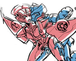 chromia female female_only fingering fingering_partner masturbating masturbating_other pussy pussy_juice robot simple_background transformers transformers_idw vagina wet_pussy white_background windblade yuri