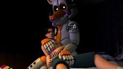 3d celestycrafter five_nights_at_freddy's five_nights_at_freddy's:_sister_location five_nights_at_freddy's_4 lolbit_(fnaf) male/male michael_afton no_nude source_filmmaker