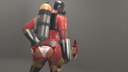 3d female female_pyro fempyro panties_showing pink_panties ripped_clothing tf2