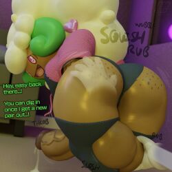 1boy absurd_res anthro ass ball_fondling balls balls_expansion big_ass big_balls big_butt big_penis bodily_fluids bottom_heavy butt_grab cum dat_ass duo femboy fondling generation_5_pokemon genital_fluids genitals hand_on_butt hi_res huge_balls huge_cock hung_femboy hung_trap hyper hyper_balls hyper_genitalia hyper_penis leaking leaking_cum male milkyeightysix nintendo penis penis_expansion pokemon pokemon_(species) sloshing_balls smoothie_(milkyeightysix) thick_thighs throbbing throbbing_penis whimsicott wide_hips