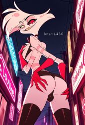 angel_dust_(hazbin_hotel) ass_focus femboy hazbin_hotel tagme