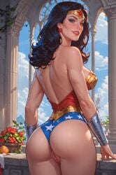 1girls ai_generated amazon anus ass ass_focus asshole black_hair blue_eyes breast breasts cleavage curvaceous curvaceous_body curves curvy curvy_body curvy_female curvy_figure dc dc_comics diana_prince exposed_anus exposed_ass exposed_breast exposed_breasts exposed_butt exposed_pussy exposed_vagina female female_only holyoilsus hourglass_figure light-skinned_female light_skin pussy sideboob solo solo_female superhero superhero_costume superheroine themysciran vagina voluptuous voluptuous_female wonder_woman wonder_woman_(series)