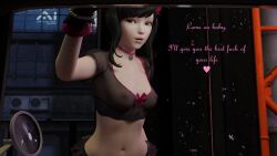 3d absurd_res absurdres black_cat_d.va blender bow car choker d.va dustedfountain eye_contact female gloves highres hooker lace looking_at_viewer nipples_visible_through_clothing outside overwatch pov propositioning prostitution public see-through_clothing sheer street twintails visible_nipples