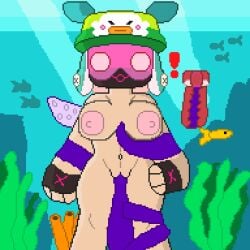 1girls big_breasts brawl_stars cuttlefish_jacky_(brawl_stars) jacky_(brawl_stars) nude pixel_art pumpkinz6 pussy tagme tentacle tentacle_hair tentacle_penetration tentacle_sex tentacles_around_arms tentacles_around_legs underwater underwater_sex