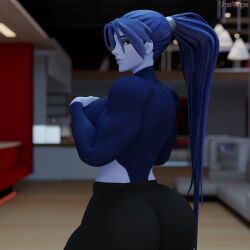 1girls 3d activision amelie_lacroix big_ass big_breasts big_thighs blizzard_entertainment blue-skinned_female blue_body blue_skin breasts bubble_ass bubble_butt bust busty chest curvaceous curves curvy curvy_figure female hips hourglass_figure huge_ass large_ass legs mature mature_female overwatch overwatch_2 slim_waist thick thick_ass thick_hips thick_legs thick_thighs thighs voluptuous voluptuous_female vonsvaigen waist wide_hips wide_thighs widowmaker