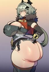 1girls ai_generated caesar_king curvy huge_ass tagme