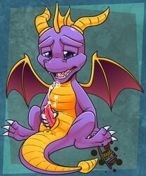 amuzoreh anus dragon male masturbation penis solo spyro spyro_the_dragon video_games