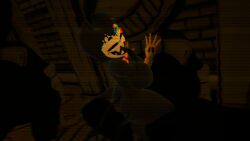 ass bendy bendy_and_the_dark_revival bendy_and_the_ink_machine bendy_fem cally3d cryptiacurves glitch_effect ink_darling_(cally3d) naked_female plushie tounge_out vrchat vrchat_avatar vrchat_media vrchat_model