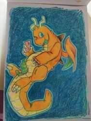 dragonite from nintendo by trgreta