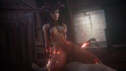 16:9_aspect_ratio 1boy 1girls 3d 3d_render abs areolae arm_support arms_behind_back black_hair breasts breasts_apart brown_hair chains completely_nude cowgirl_position cowgirl_position dark_messiah_of_might_and_magic dark_room demon demon_girl demon_horns demon_tail erect_nipples erection eye_contact eyelashes eyeliner eyeshadow faceless faceless_human faceless_male female female_focus fire fit_female fpsblyck fringe high_resolution horn horns human_on_fantasy-race indoors large_breasts large_filesize light-skinned_male light_skin long_hair looking_at_viewer makeup male medium_breasts might_and_magic monster_girl muscle navel nipples nude on_top open_mouth out_of_frame paipan parted_lips penetration penis png purple_hair sex sitting skinny slim slit_pupils solo_focus spread_legs straddling straight succubus tail tattoo toned_female trembling vagina vaginal_penetration xana xana_(might_and_magic) yellow_eyes