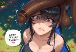 1boy1girl ai_generated busty caption cheating comic comic_page commission dark-skinned_male dialogue english_text hololive huge_breasts huge_cock huge_testicles indie_virtual_youtuber nerissa_ravencroft netorare patreon patreon_url patreon_username penis_awe public sinderellaart text text_bubble thick virtual_youtuber voluptuous vtuber youtube youtuber