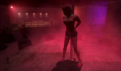 3d big_breasts breasts collar female hitman hitman_contact_(2004) hooker io-interactive large_breasts official_art pink_clothing pink_hair pole_dancer pole_dancing prostitution screenshot see-through see-through_top strip_club stripper video_games white_skin whore