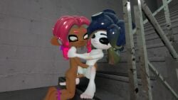 3d futanari intersex low_quality octoling octoling_girl sfm source_filmmaker splatoon tagme