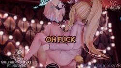 1boy 1girls 3d accessory animal_ears animated bangs blonde_hair bow breasts bunny_girl choker clipping close-up deep_penetration dirty_talk earrings fansly female femboy femboy_on_female femboy_with_female halo horny horny_female jewelry jinkyvr light light-skinned_female light_skin long_hair looking_at_another looking_at_partner loving_it male messy messy_hair moan moaning moaning_in_pleasure moans mp4 nipples penis piercing ponytail pubic_tattoo pussy sex shiny shiny_hair shiny_skin shorter_than_10_seconds side_view sound stand_and_carry_position standing standing_sex sunglasses sunglasses_on_head tail tattoo tattoos text thigh_highs thighhighs thighs up_close vagina vaginal_insertion vaginal_penetration vaginal_sex video voice_acted vrchat vrchat_avatar vrchat_media vrchat_model watermark