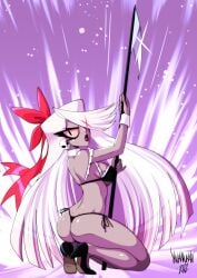 1girls danmakuman female hazbin_hotel solo solo_female tagme vaggie_(hazbin_hotel)