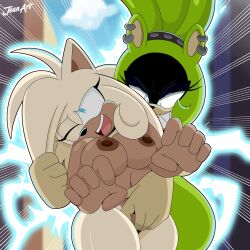cali the hedgehog from idw publishing by jeanart