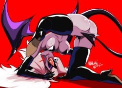 1girls danmakuman female hazbin_hotel solo solo_female succubus_vaggie tagme vaggie_(hazbin_hotel)