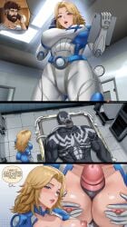 1boy 1girls alexander_dinh big_breasts big_penis breasts breasts_out cheating cheating_wife english english_text erect_penis erection female huge_breasts huge_cock large_breasts large_penis male married_female marvel marvel_comics mole mole_on_breast muscular muscular_male paizuri penis pov reed_richards sue_storm text text_bubble thick_penis veiny_penis venom venom_(marvel) venom_(marvel_rivals) wife