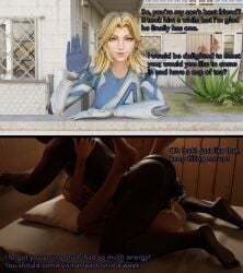 3d aisloppytoppy before_and_after bully caption cheating cheating_wife conquered cuckold cum cum_in_ass cum_in_pussy cum_inside cum_puddle dark-skinned_male defeated defeated_heroine dialogue english english_text female interracial interracial_sex invisible_woman invisible_woman_(marvel_rivals) light-skinned_female male marvel marvel_rivals mating_press mother motherly_cuckold naked naked_female naked_male penis penis_in_pussy pussy sex sue_storm teasing_cuck_with_phone text vaginal_penetration vaginal_sex