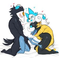 2boys 2girls avian black_body couple darkner deltarune elnina_(deltarune) female female/male/male female_penetrated foursome lanino_(deltarune) male male/female male/female/female male/male/female/female mawile123 swatch swatch_(deltarune) swingers tasque_manager tasque_manager_(deltarune) two_couples watching_sex yellow_body