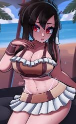1girls ax3lbravo female final_fantasy final_fantasy_vii solo solo_female tagme tifa_lockhart