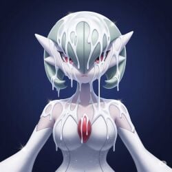 ai_generated beautiful cum cumshot cute gardevoir pokémon_(species) pokemon pokemon_(species) pokemon_rse sexy